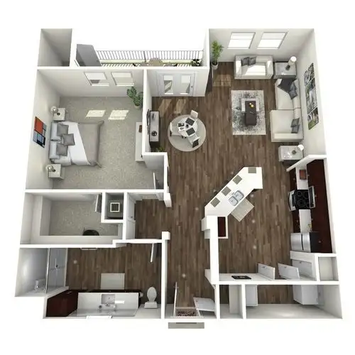 The Retreat at Barbers Hill Floorplan 2