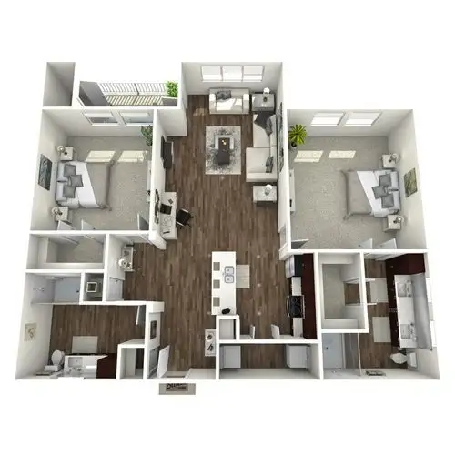 The Retreat at Barbers Hill Floorplan 3