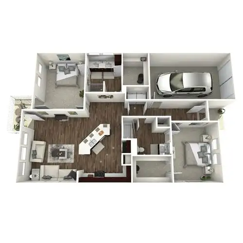 The Retreat at Barbers Hill Floorplan 6