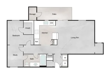 The Retreat at Steeplechase Floorplan 4