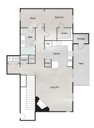 The Retreat at Steeplechase Floorplan 5