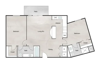 The Retreat at Steeplechase Floorplan 6