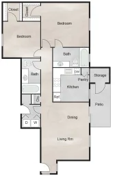 The Retreat at Steeplechase Floorplan 8