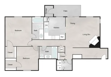 The Retreat at Steeplechase Floorplan 9