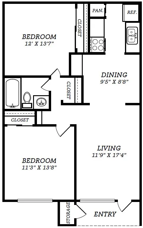 The Selena Floorplan 4