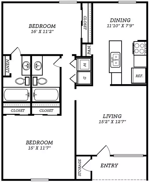 The Selena Floorplan 7