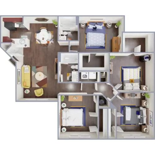 The Summit at Bennington Floorplan 3