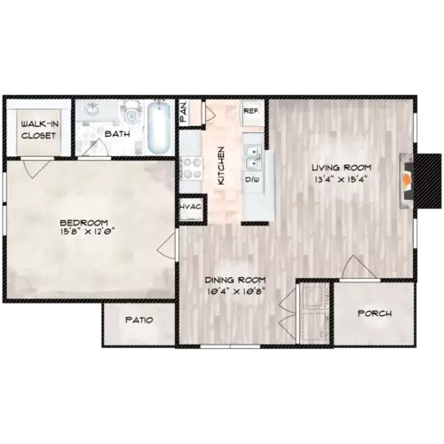 The Woods Floorplan 2