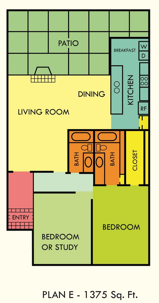 Townhomes of Bear Creek Floorplan 4