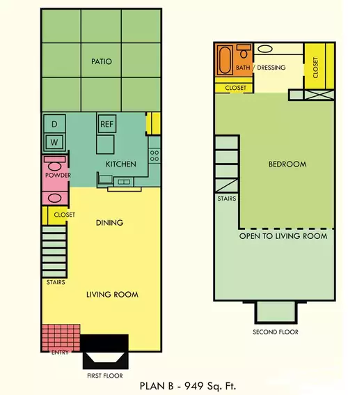 Townhomes of Bear Creek Floorplan 5