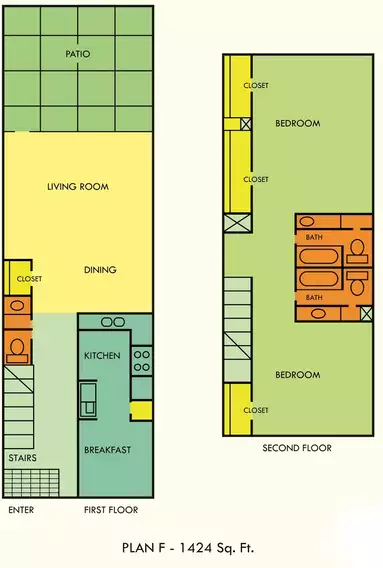 Townhomes of Bear Creek Floorplan 6