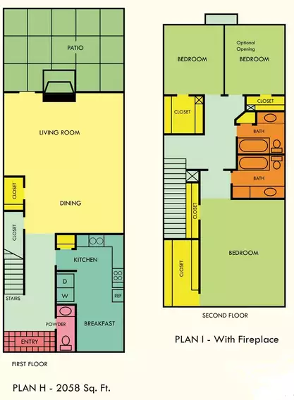 Townhomes of Bear Creek Floorplan 7