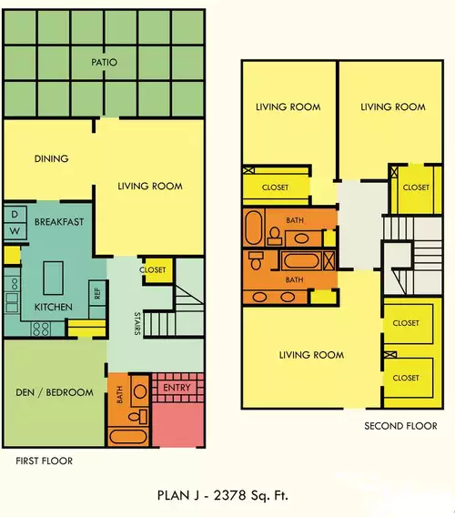 Townhomes of Bear Creek Floorplan 8