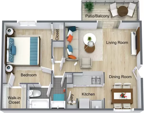 Trailwood Village Floorplan 1