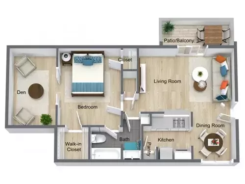 Trailwood Village Floorplan 3