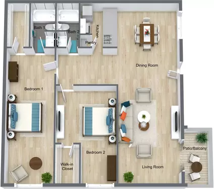 Trailwood Village Floorplan 5