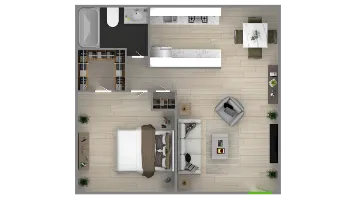 Vantage Point Apartments Houston Floor Plan 2