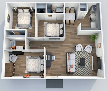 Villa Nueva Apartments Floorplan 5