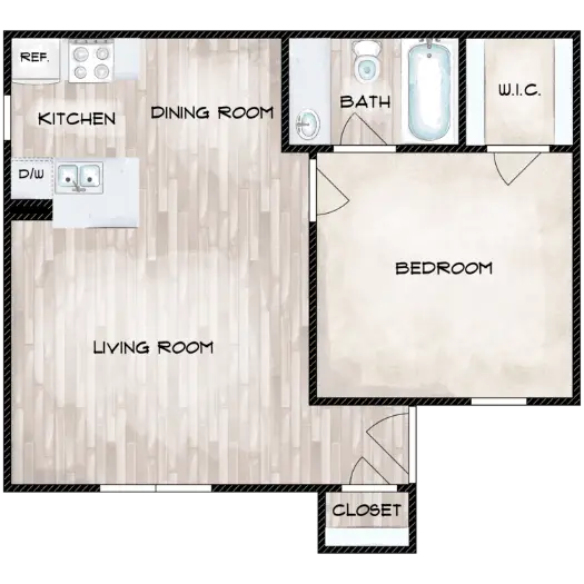 Villa Sierra Floorplan 1