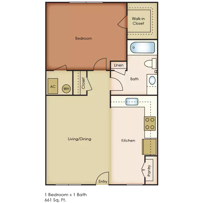 Village Park North Floorplan 1