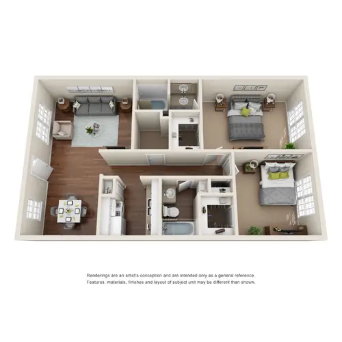 Villas at the Palms FloorPlan 2