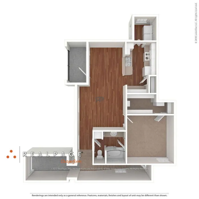 Wellington Park Apartments Houston Floor Plan 2