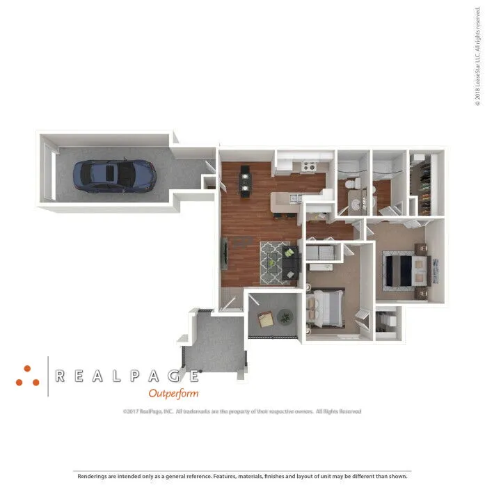 Wellington Park Apartments Houston Floor Plan 3