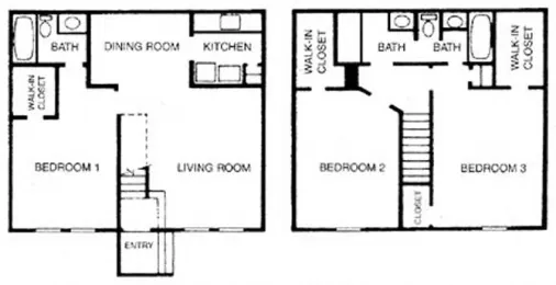 Willow Tree Apartments Floorplan 5