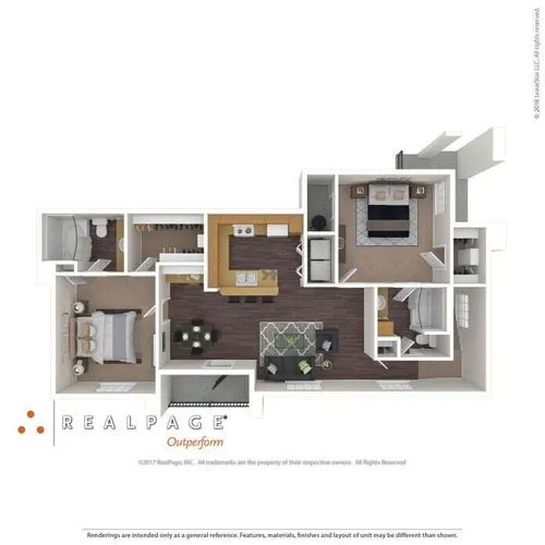 Windshire Apartments Floorplan 5