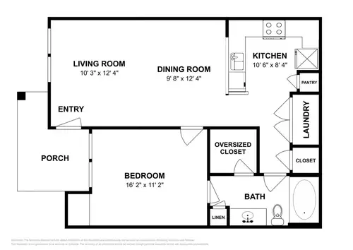 Yorktown Crossing Floorplan 1