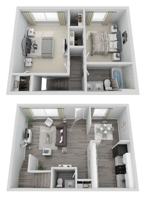 3311 at Vernon Floorplan 6