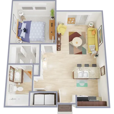 4123 Cedar Springs floor plan 1