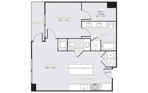 8119 Apartments Dallas Floor Plan 4