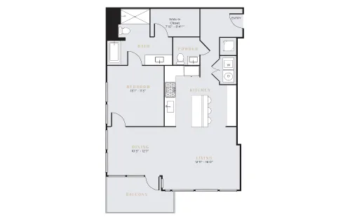 8119 Apartments Dallas Floor Plan 6