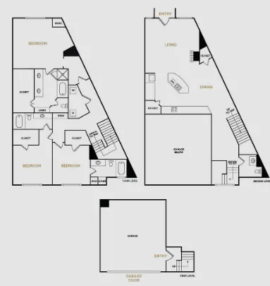 Alto Highland Park Dallas Apartment Floor Plan 12