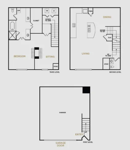 Alto Highland Park Dallas Apartment Floor Plan 2