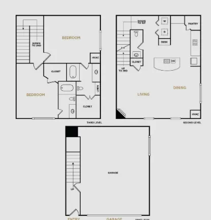 Alto Highland Park Dallas Apartment Floor Plan 7