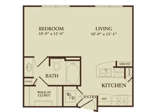 Ambrose Apartments Floorplan 1