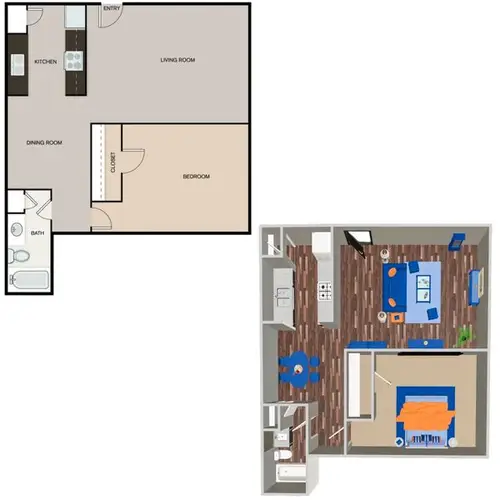 Aqua Bella Apartments FloorPlan 03