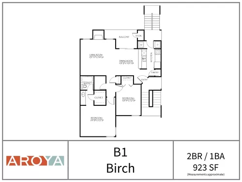 Aroya Apartments Floorplan 2