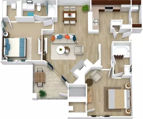 Atera Apartments Floorplan 3