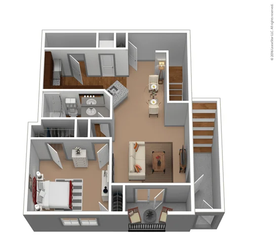 Avenues at Shadow Creek Ranch Houston Apartment Floor Plan 3