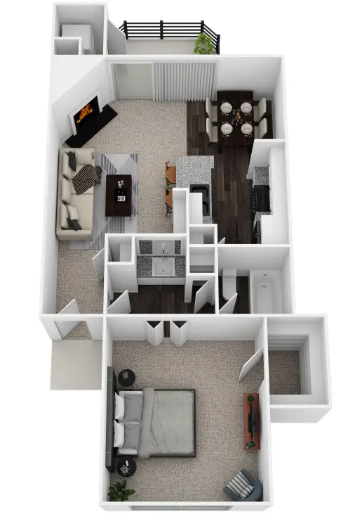 Avery at Deer Park Floorplan 1