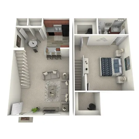 Avistar at Wilcrest Floorplan 3