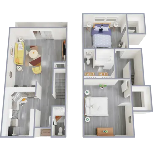 Barcelona Apartments FloorPlan 4