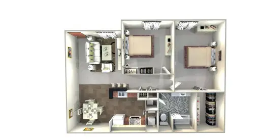 Baystone Apartments Webster Houston Apartment Floor Plan 2