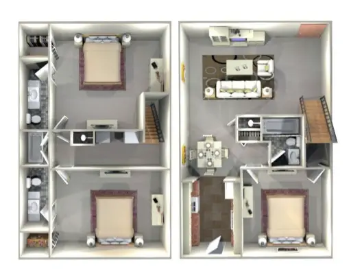 Baystone Apartments Webster Houston Apartment Floor Plan 5