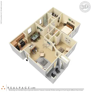 Bedford Apartments Friendswood Houston Apartment Floor Plan 4