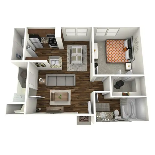 Bel Air On Maple FloorPlan 4