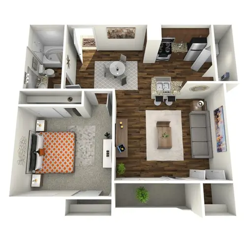 Bel Air On Maple FloorPlan 5